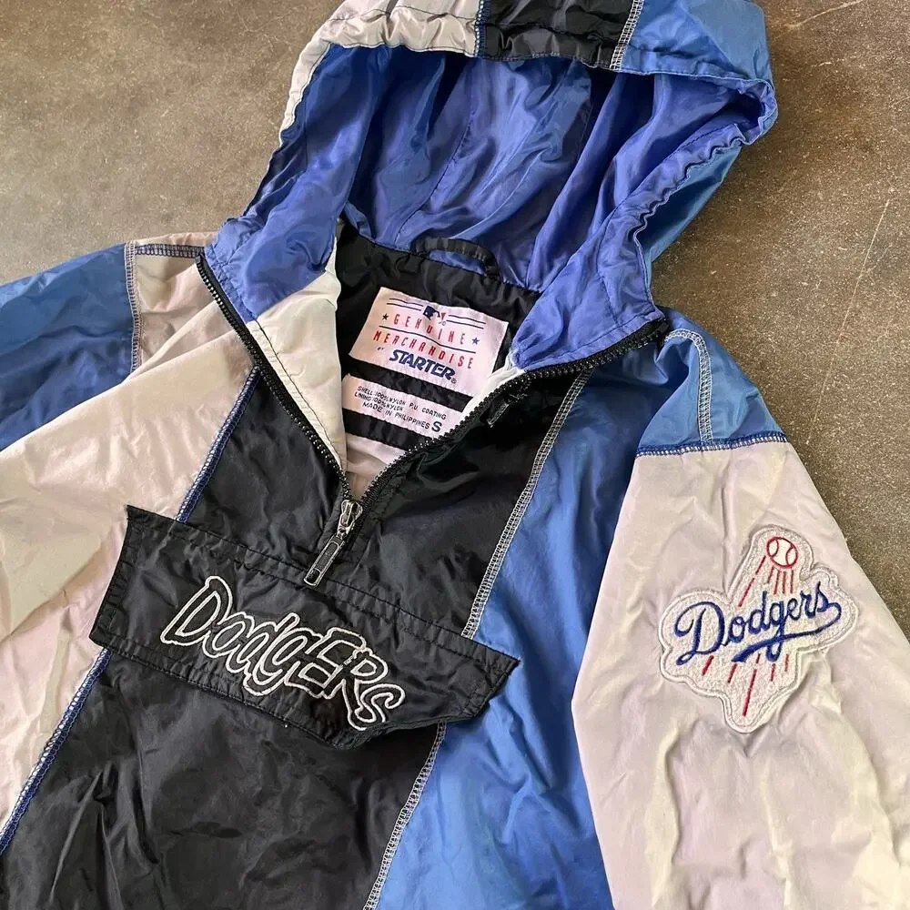 Vintage Kids Los Angeles Dodgers Lightweight Windbreaker Starter Jacket